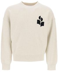 Isabel Marant - Woll Cotton Atley Pullover - Lyst