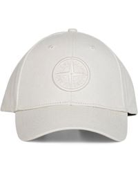 Stone Island - Baseballkappe mit Kompass-Stickerei - Lyst