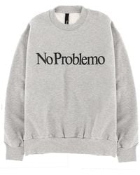 No Problemo - Sweatshirt With Logo - Lyst