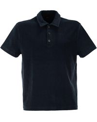 A.P.C. - Julian Biologisch Katoenen Badstof Poloshirt - Lyst