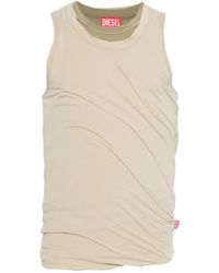 DIESEL - T Dred Plain Top - Lyst