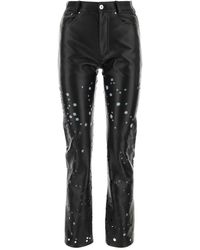 DURAZZI MILANO - Leather Pant - Lyst