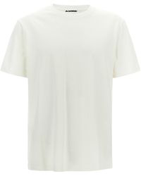 Jil Sander - Logo Patch T -shirt - Lyst