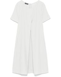Emporio Armani - Cady Short Dress - Lyst