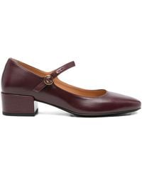 Tod's - Mary Jane Leather Pumps - Lyst