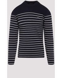 Prada - Virgin Wool Crew Neck Sweater - Lyst