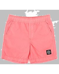 Stone Island - Boys' Mini Bermuda Shorts - Lyst