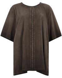 Uma Wang - Crew Neck T-Shirt - Lyst