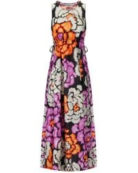 Essentiel Antwerp - Flowers Long Dress - Lyst