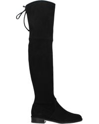 Stuart Weitzman - Stivali Donna Camoscio Nero - Lyst