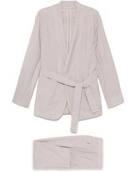Emporio Armani - Einreihiger Anzug Aus Schurwolle - Lyst
