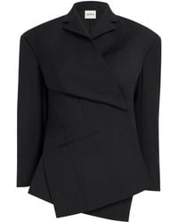 KHAITE - Gewikkeld Blazerjack - Lyst