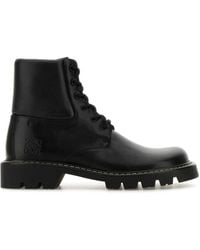 Loewe - Leather Sierra Ankle Boots - Lyst