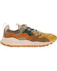 Flower Mountain - Yamano 3 Sneakers In Suede And Technical Fabric - Lyst