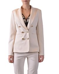 Pinko - Double-Breasted Blazer - Lyst