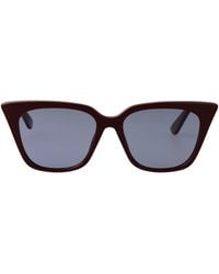 McQueen - Light Acetate Sunglasses - Lyst