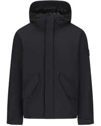 Stone Island - Logo-Patch Hooded Sweatshirt - Lyst