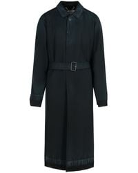 Maison Margiela - Virgin Wool Trench Coat - Lyst