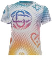 CASABLANCA - Graphic Crew Neck T-Shirt - Lyst