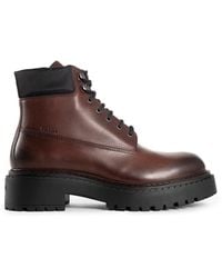 Prada - Leather Boots - Lyst