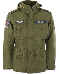 Polo Ralph Lauren - Iconica giacca militare con patch - Lyst