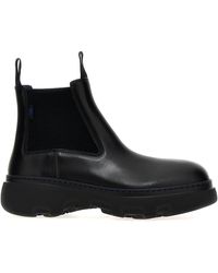 Burberry - Botas Creeper - Lyst