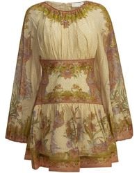 Zimmermann - "Indra" Short Dress - Lyst