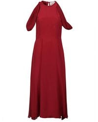 CRI.DA - Silk Midi Dress - Lyst