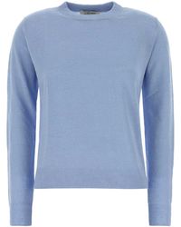 Max Mara - S Maxmara Powder Linen Fervore Sweater - Lyst