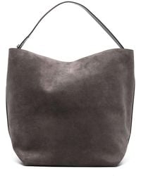 TOTEME - Leather Belted Tote - Lyst