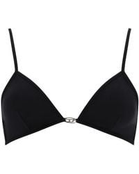 DIESEL - Bikini Top Moon-Dnm Polyamide Underwear - Lyst