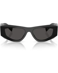 Prada - Zonnebril Prb19 S 16 K08 Z Zwart/donkergrijs Heren - Lyst