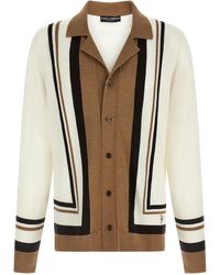 Dolce & Gabbana - Cardigan Aus Wolle Und Seide - Lyst