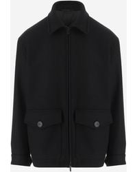 Giorgio Armani - Wool And Cashmere Coat - Lyst
