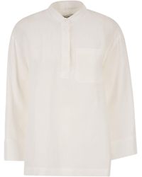 Max Mara - Smmcantico Puur Linnen Overhemd - Lyst