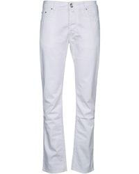 Jacob Cohen - Vaqueros de corte slim en denim de algodón - Lyst