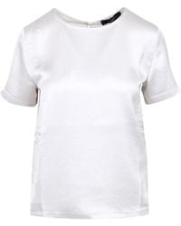 Weekend by Maxmara - T Shirts En Polos Grijs - Lyst