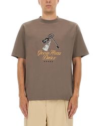 Drole de Monsieur - Grand Hotel Print T Shirt - Lyst