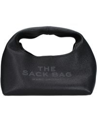 Marc Jacobs - Borse A Mano The Sack Bag Donna Pelle Nero/Nero - Lyst