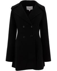 Alaïa - Double Breasted Coat - Lyst
