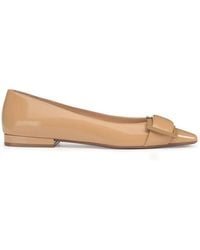 Sergio Rossi - Leather Ballerina Flats - Lyst