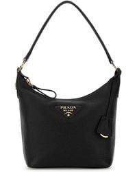 Prada - Leather Shoulder Bag - Lyst