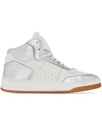 Saint Laurent - Sneakers Mid Top Sl/80 - Lyst