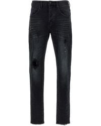 Purple - 'Dropped Fit' Jeans - Lyst