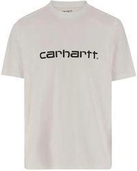 Carhartt - Script T-Shirt - Lyst