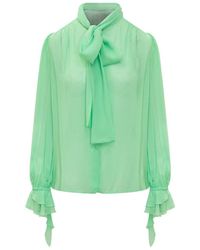 Pinko - Overhemd Groen - Lyst