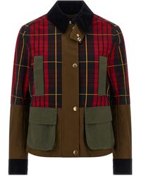 McQueen - Patchwork Jacket - Lyst