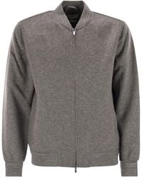 Mc2 Saint Barth - Camden Bomberjacke aus Wollmischung - Lyst