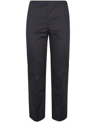 Liviana Conti - Cotton Blend Cropped Flared Trousers - Lyst
