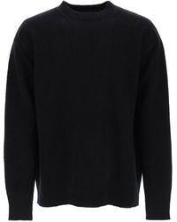 OAMC - Wollpullover Mit Jacquard -logo - Lyst